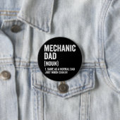Lustiger Mechaniker-Vater Button (Beispiel)