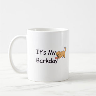 Lustiger Mein Barkday-Welpen-Becher Kaffeetasse