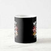 Lustiger Meine Leichenbilanz Enthält Nutztiere Kaffeetasse (Mittel)