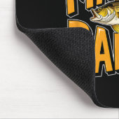 Lustiger Meister Byiter Fischen Perfekter Fischer Mousepad (Ecke)