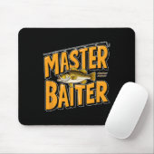 Lustiger Meister Byiter Fischen Perfekter Fischer Mousepad (Mit Mouse)