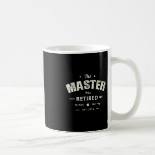 Lustiger Meister ist 2026 in Rente gegangen Papa K Kaffeetasse