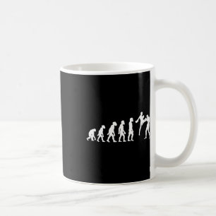Lustiger Mensch Muay Thai Evolution Kickboxen Mma Kaffeetasse