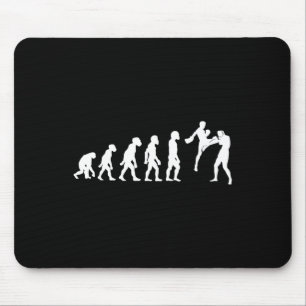 Lustiger Mensch Muay Thai Evolution Kickboxen Mma Mousepad
