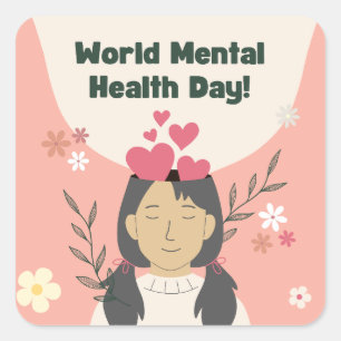Lustiger Mental Health Aufkleber   du bist genug 