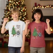 Lustiger Merry Dance-mas Weihnachtsbaum Disco