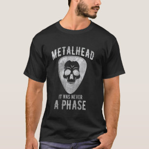 Lustiger Metalhead Es War Nie Nur Eine Phase Heavy T-Shirt