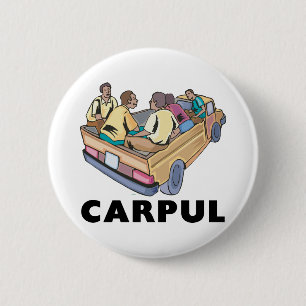 Lustiger Mexikaner Carpul Button