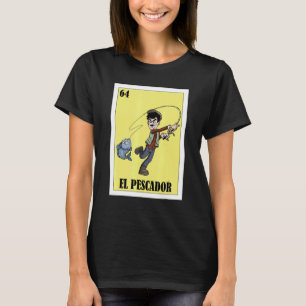 Lustiger Mexikaner für Fischer El Pescador T-Shirt