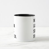 Lustiger Mike Legend Tasse | Personalisierter Name (Zentrum)