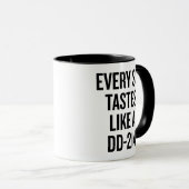 Lustiger Militärruhestand Tasse (VorderseiteRechts)