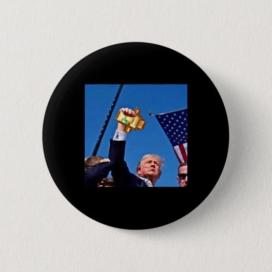 Lustiger Mine Trump Meme Cra Ft Gag Geschenk Totem Button (Vorderseite)