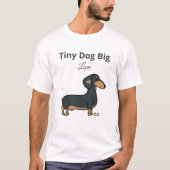 Lustiger Mini-Dackel-Mama-Mug-Geschenk T-Shirt (Vorderseite)