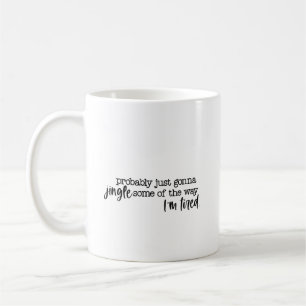 Lustiger Mitarbeiter Weihnachts Humor Tasse