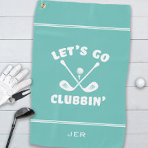 Lustiger moderner Golfer Humor Sport Türkis 