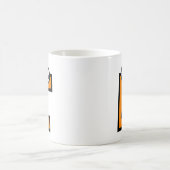Lustiger Monogramm-Buchstabe E Kaffeetasse (Mittel)