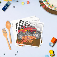 Lustiger Monster Truck Geburtstag