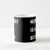 Lustiger Montag‑Kaffeebecher Kaffeetasse (Mittel)