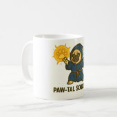 Lustiger Mops Kaffeetasse (Vorderseite Links)