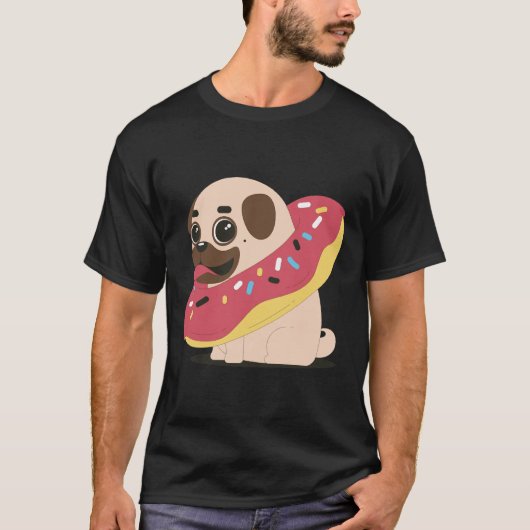 Lustiger Mops Klassiker 154 T-Shirt (Vorderseite)