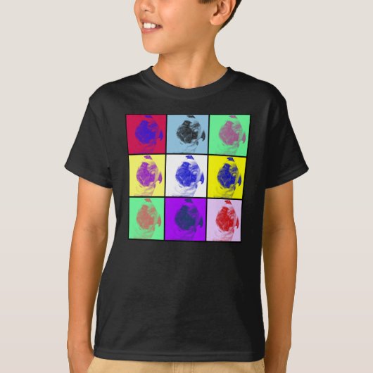 Lustiger Mops scherzt Shirt (Vorderseite)