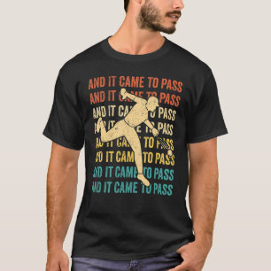 Lustiger Mormonermissionar LDS Baseball und es ges T-Shirt