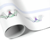 Lustiger Moskito Geschenkpapier (Rolleneckpunkt)