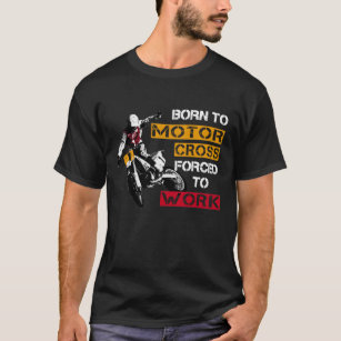 Lustiger Motocross - Schmutzfahrrad T-Shirt