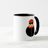 Lustiger Motorrad-Radfahrer-Straßen-Reiter Tasse (VorderseiteRechts)