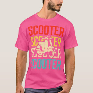 Lustiger Motorrad Scooter Für Motorrad T-Shirt