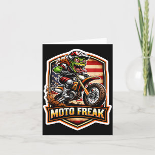Lustiger Motorradliebhaber Dirt Bike Fahrer Amerik Karte