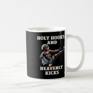 Lustiger Muay Thai Herr Jesus Thai-Boxen Kickboxen Kaffeetasse