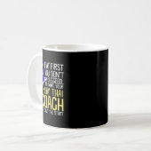 Lustiger Muay-Thai-Trainer-Boxdesign  Kaffeetasse (Vorderseite Links)
