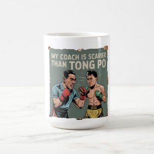 Lustiger Muay-Thai-Trainer Klassischer Becher – Vi Kaffeetasse