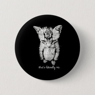 Lustiger Munchkin rauchender Kitzchen stehende Kat Button