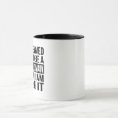 Lustiger mürrischer alter Mann Kaffeetasse | Gesch (Zentrum)