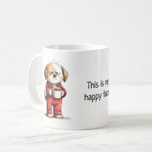 Lustiger mürrischer Hund - Das ist mein glückliche Kaffeetasse