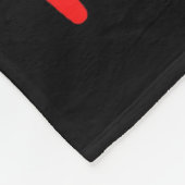 Lustiger Muttertag Fleecedecke (Ecke)