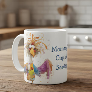 Lustiger Muttertags-Becher Mamas Tasse der Vernunf