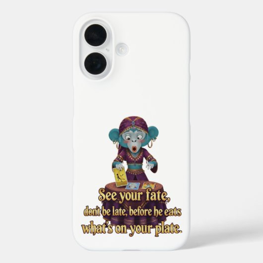 Lustiger Mystischer Affe Case-Mate iPhone Hülle (Rückseite)