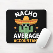 Lustiger Nacho Durchschnittlicher Buchhalter Cinco Mousepad (Mit Mouse)