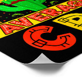Lustiger Nacho Durchschnittlicher Cpa Cinco De May Poster (Ecke)