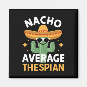 Lustiger Nacho Durchschnittlicher Schauspieler Cin Magnet