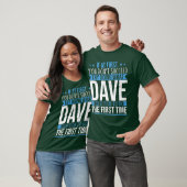 Lustiger Name Dave Freund T-Shirt (Unisex)