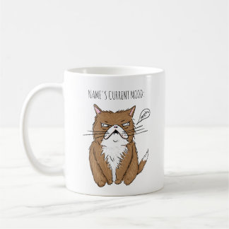 Lustiger Name-gegenwärtige Stimmung Meh Kaffeetasse