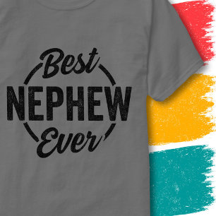 Lustiger Neffe Vintage Style Zitat Bester Neffe Al T-Shirt