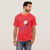 Lustiger Neon-Werwolf T-Shirt (Vorne ganz)