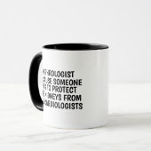 Lustiger Nephrologe, Nephrologie-Dankeschön-Gesche Tasse (Vorderseite Links)