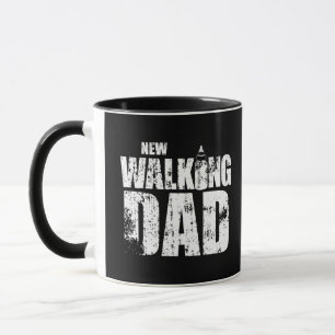 Lustiger neuer gehender Vater Tasse