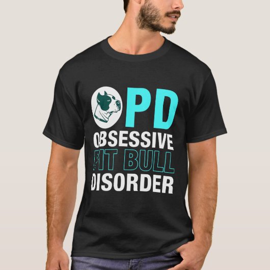 Lustiger neuer Pitbull T-Shirt (Vorderseite)